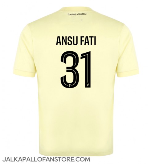 AS Monaco Ansu Fati #31 Kolmaspaita 2025-26 Lyhythihainen AS Monaco Ansu Fati #31 Kolmaspaita 2025-26 Lyhythihainen